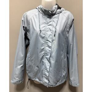 Vintage Dunbrooke Sport Womens Rain/ Windbreaker Jacket, Full Zip Size Medium